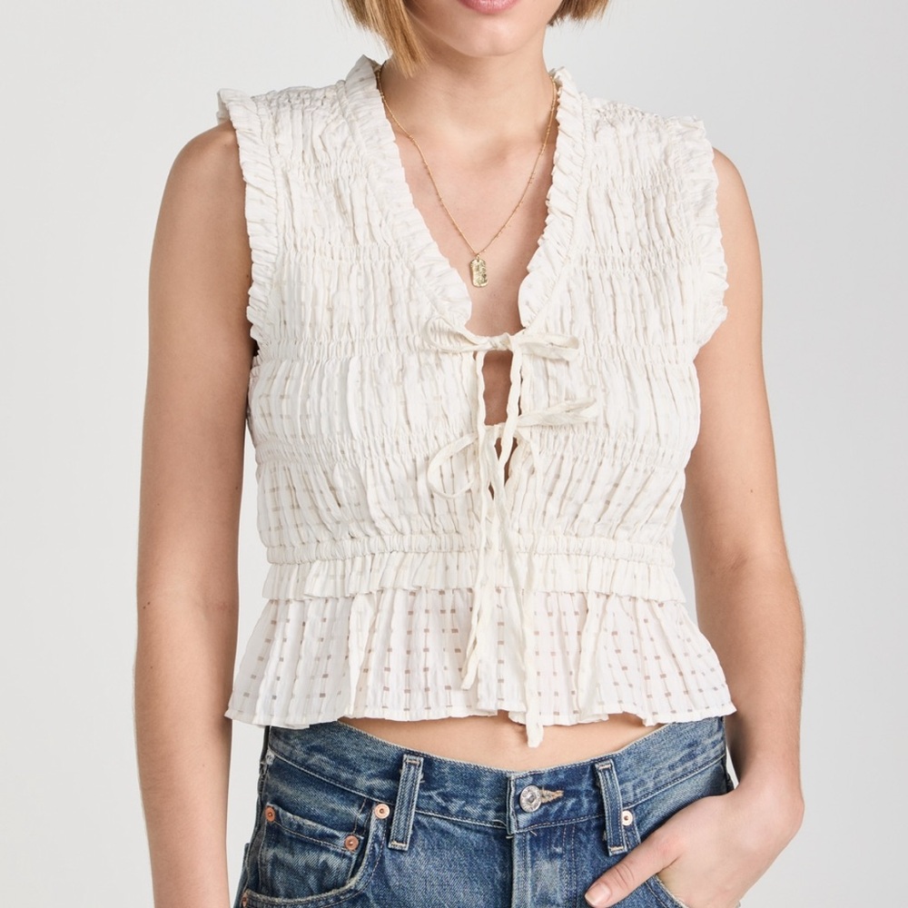 Rails Martine Ruffle top